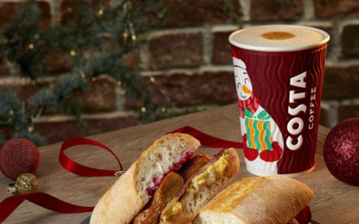 DISCOVER THE NEW FESTIVE MENU AT COSTA COFFEE
