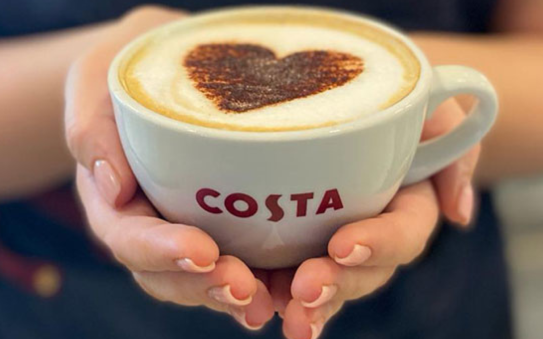 NEW ARRIVALS AT COSTA COFFEE
